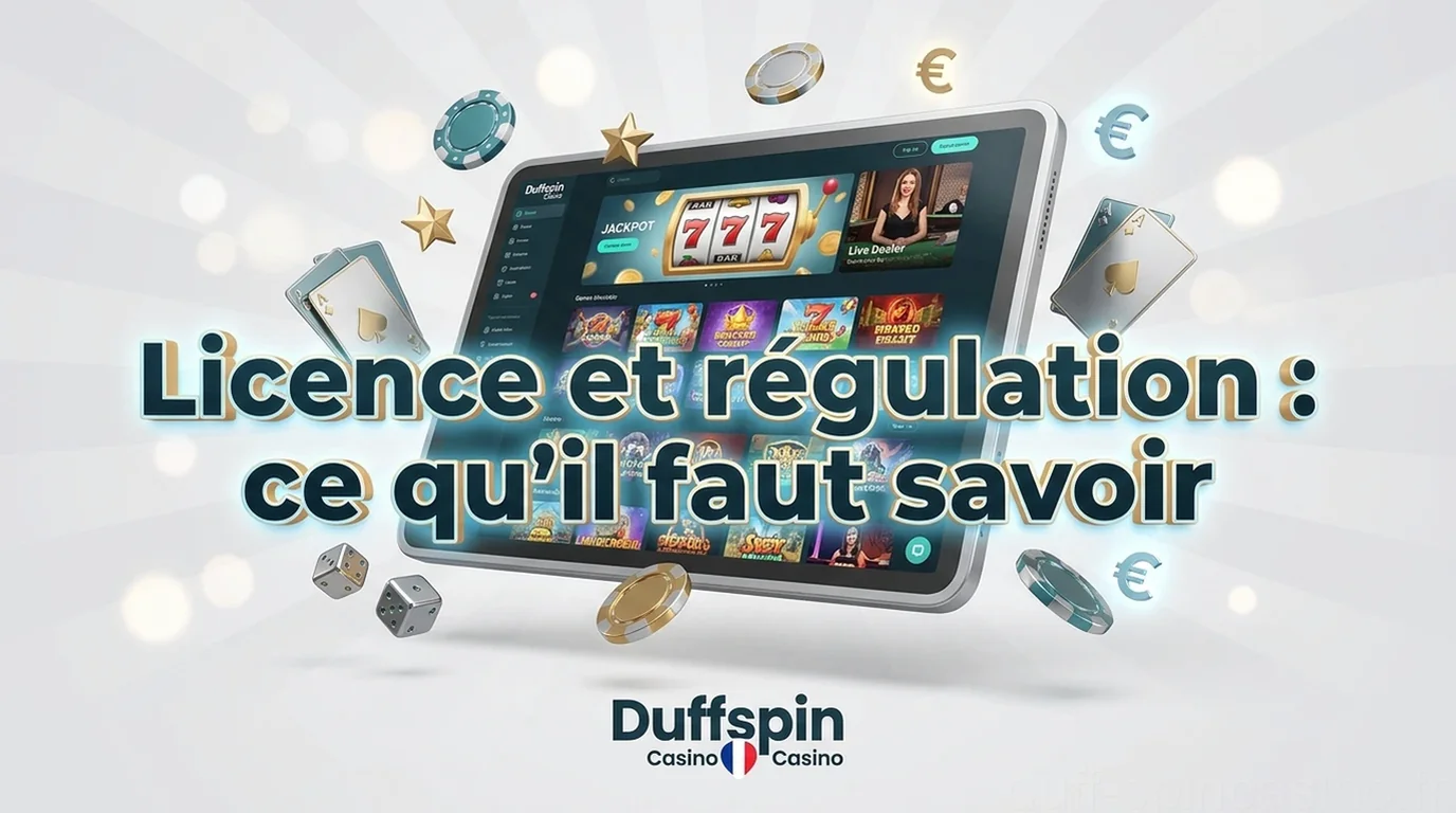 Licence et régulation : ce qu'il faut savoir